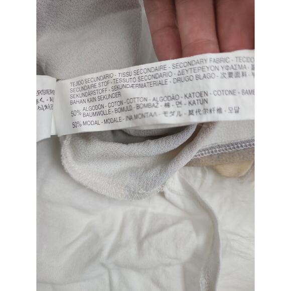 Zara Flowy Tank Small V-Neck Watercolor Print - Picture 5 of 9